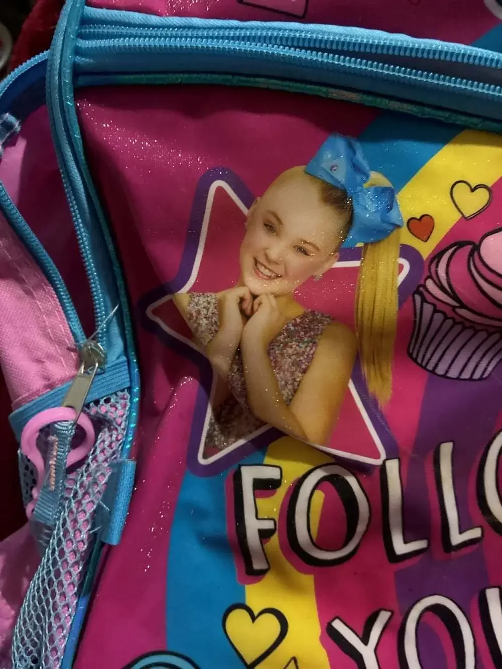 JoJo Siwa Follow Your Dreams Glitter Backpack